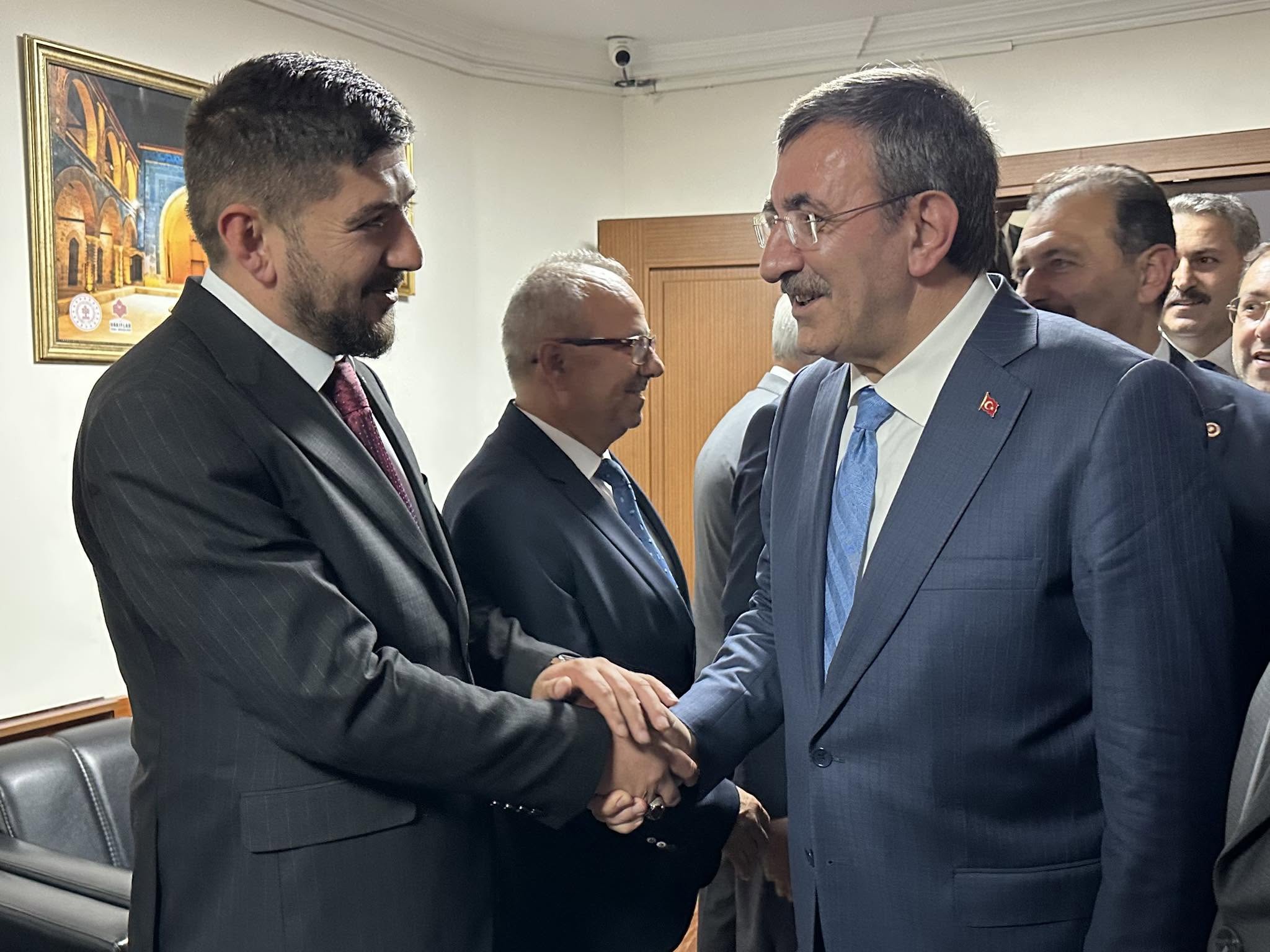 CUMHURBAŞKANI YARDIMCIMIZ SAYIN CEVDET YILMAZ TOKAT’TA